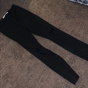 ASOS ripped skinny stretched jeans
